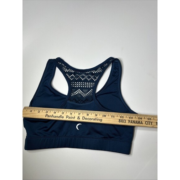 Zyia Active Women's Mesh Racerback Bomber Comfort Sports Bra Xs Blue/teal/green‎ - Picture 11 of 11